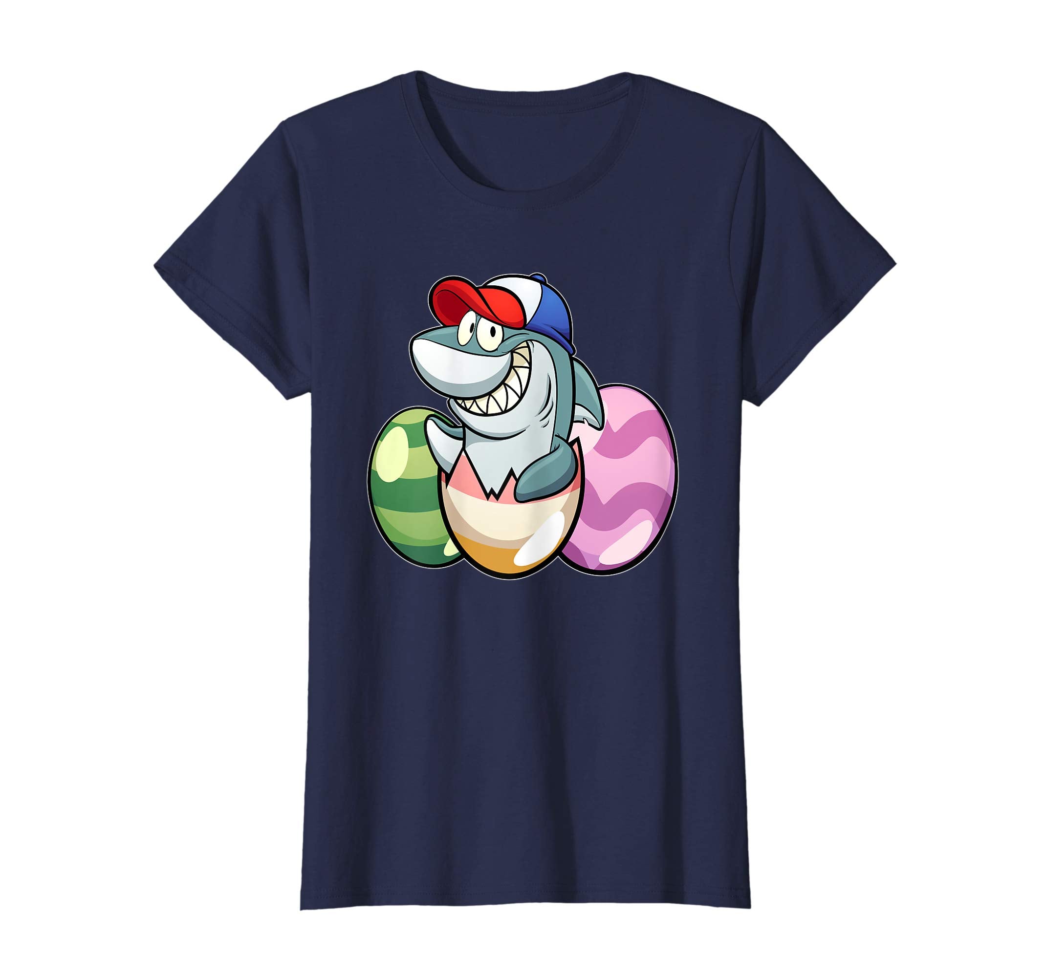 Easter Shirts For Kids Boys Girls Shark Shirt Easter Eggs