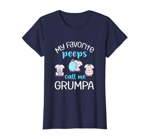 My Favorite Peeps Call Me Grumpa Tshirt Happy Easter Day
