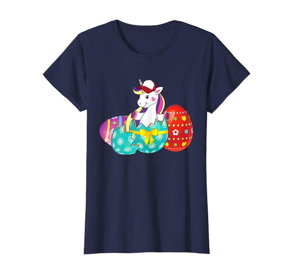 Unicorn Easter Eggs T-Shirts For Kids Boys Girls
