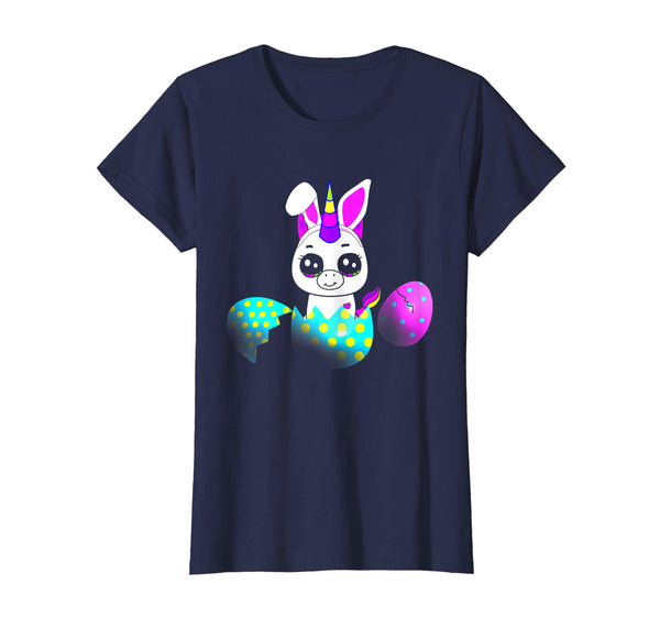 Easter Unicorn Tshirt Girl Easter Egg Hunt Bunny Ears