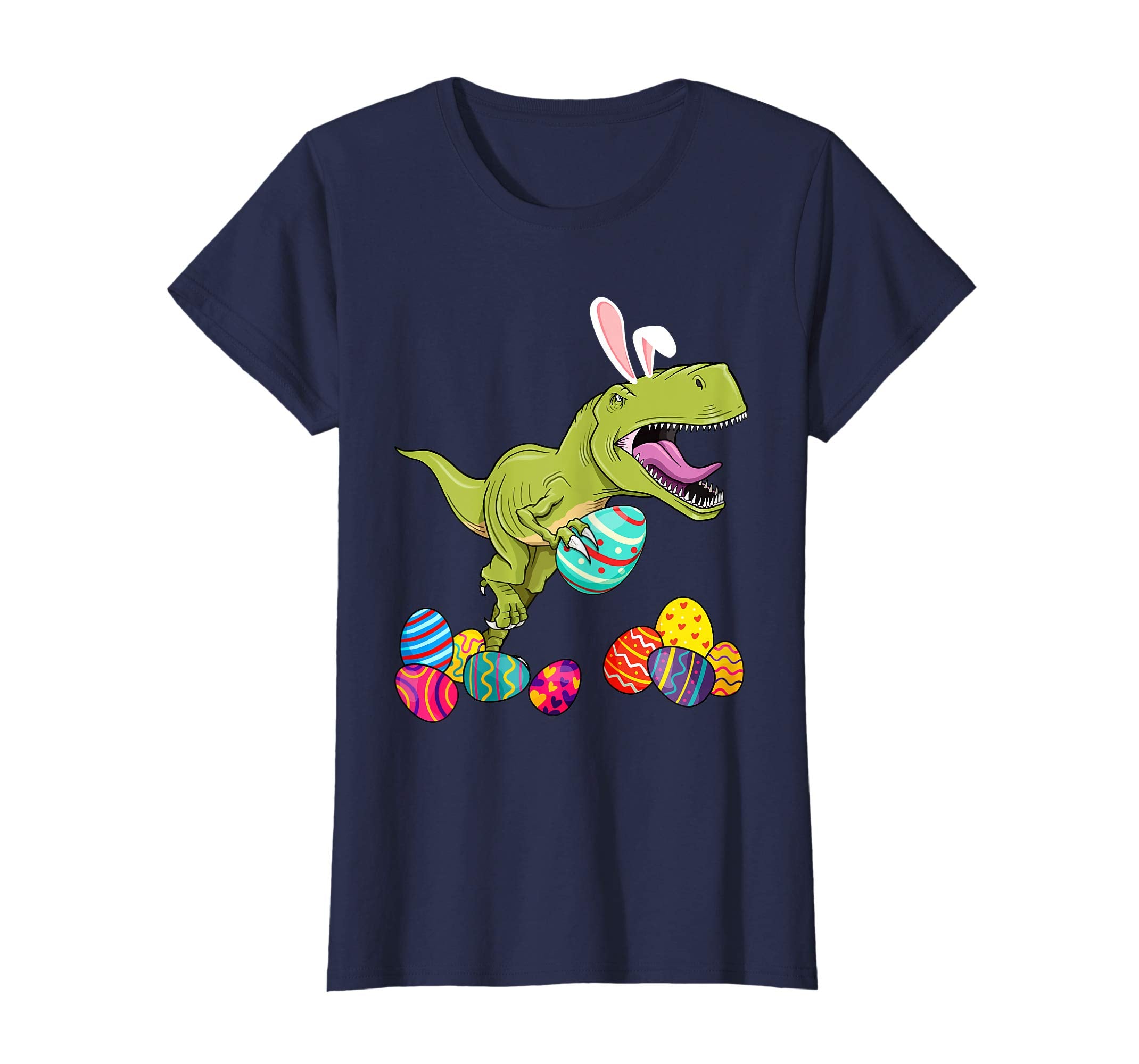 Easter Bunny Dinosaur T rex Eggs Cellent T shirt Boys Kids