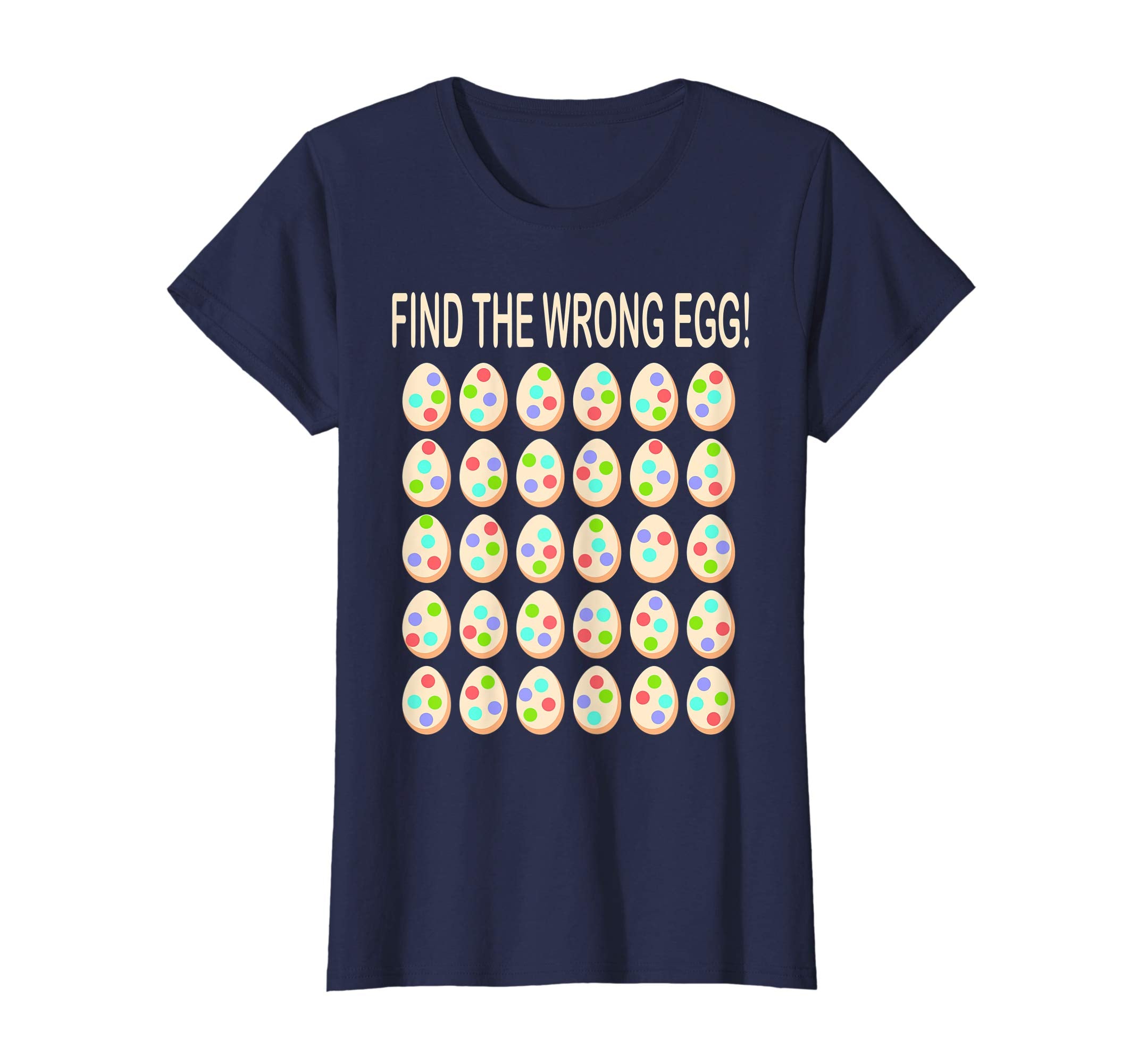 FIND THE WRONG EGG! funny Easter Egg T-Shirt mystery