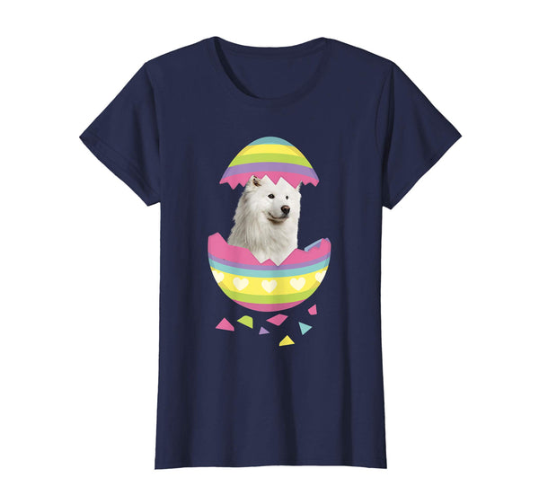 Samoyed Easter Egg T-Shirt Dog Lover