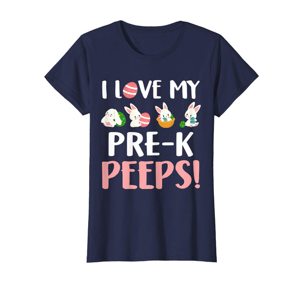 I Love My Pre-k Peeps Easter Day T-Shirt
