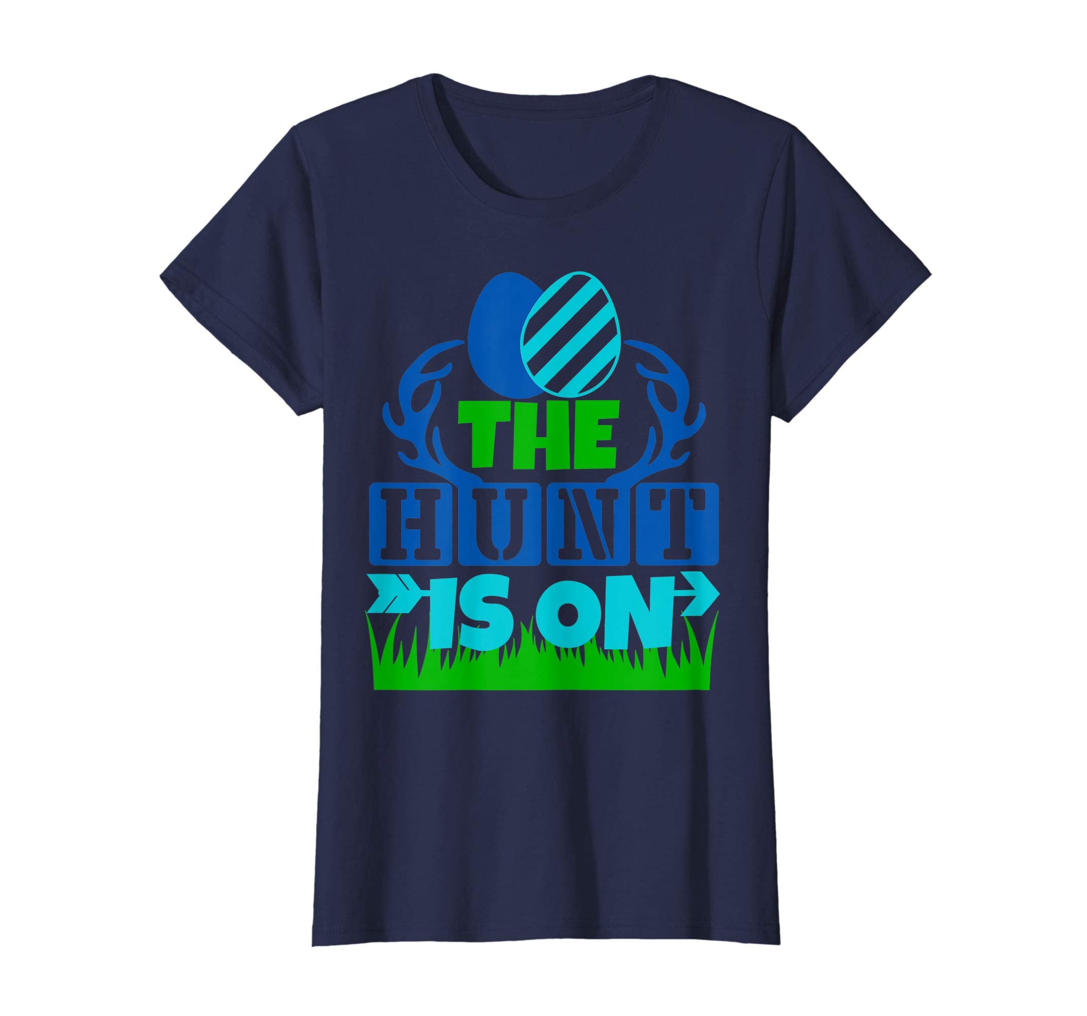 The Hunt Is On Funny Egg Hunting Easter 2019 Gift T-Shirt