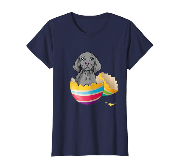 Weimaraner Hatching From Easter Egg Easter Day Shirt
