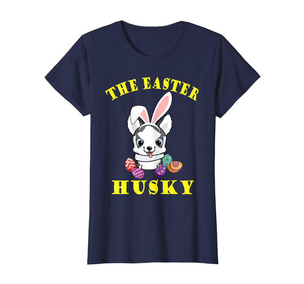 Husky Bunny Playing Easter Egg Shirt The Easter Husky Dog