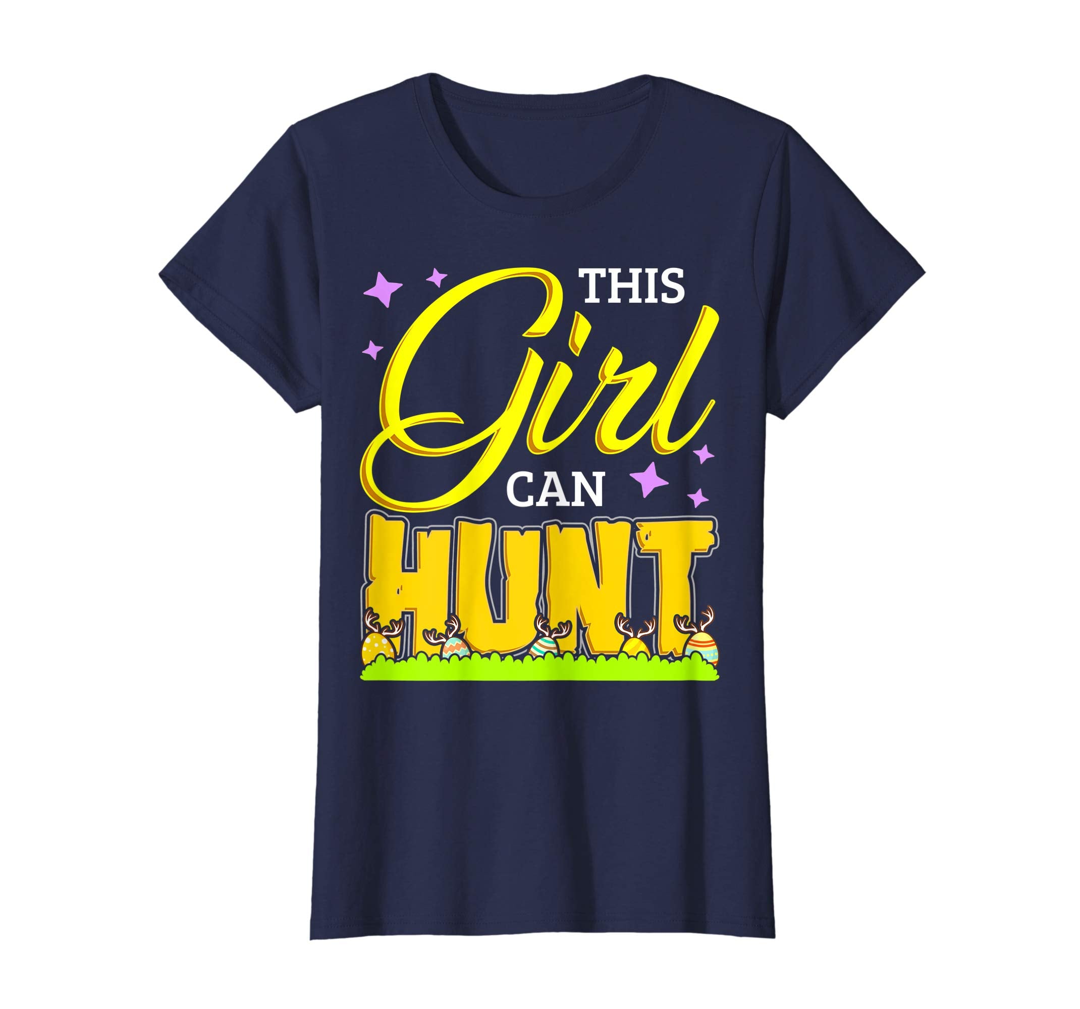 Easter Hunting T Shirt This Girl Can Hunt Eggs Season Gift