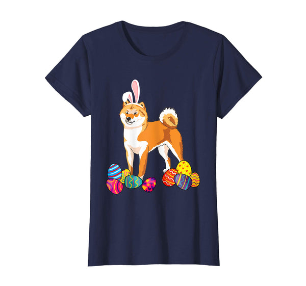 Akita Bunny Ear With Egg Easter Easter Day Shirt