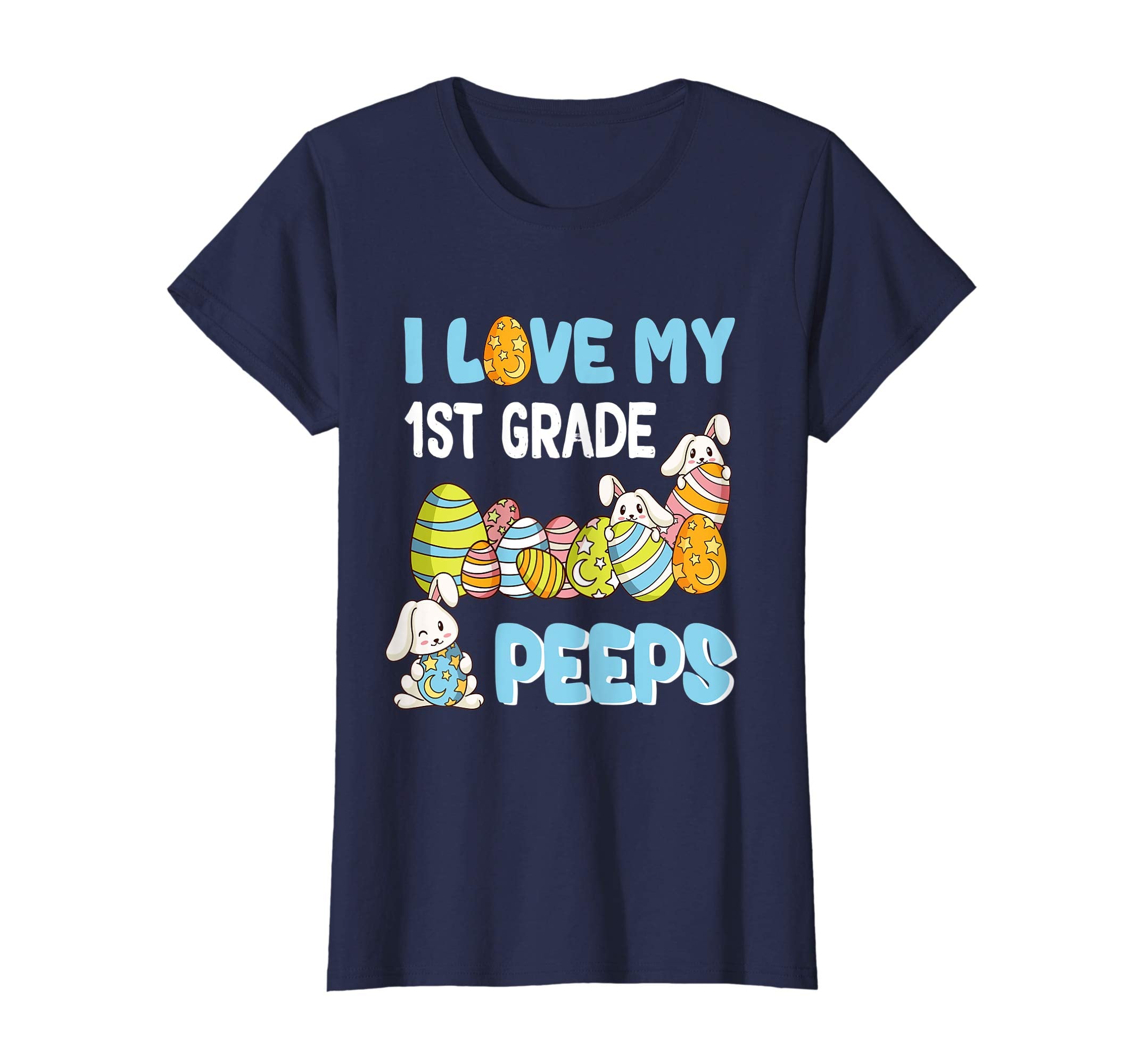 I Love My 1st Grade Peeps T-Shirt Easter Day Gift