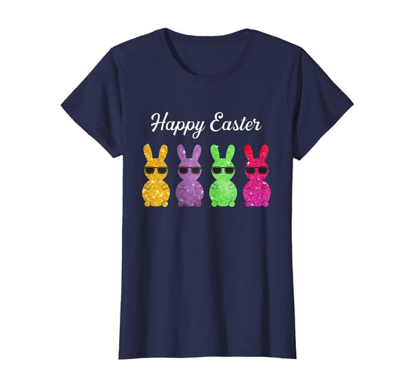 Happy Easter Real Bunny T Shirt Colorful Egg Hunt