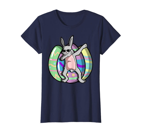 Easter Shirt For Boys Girls Cool Dabbing Rabbit