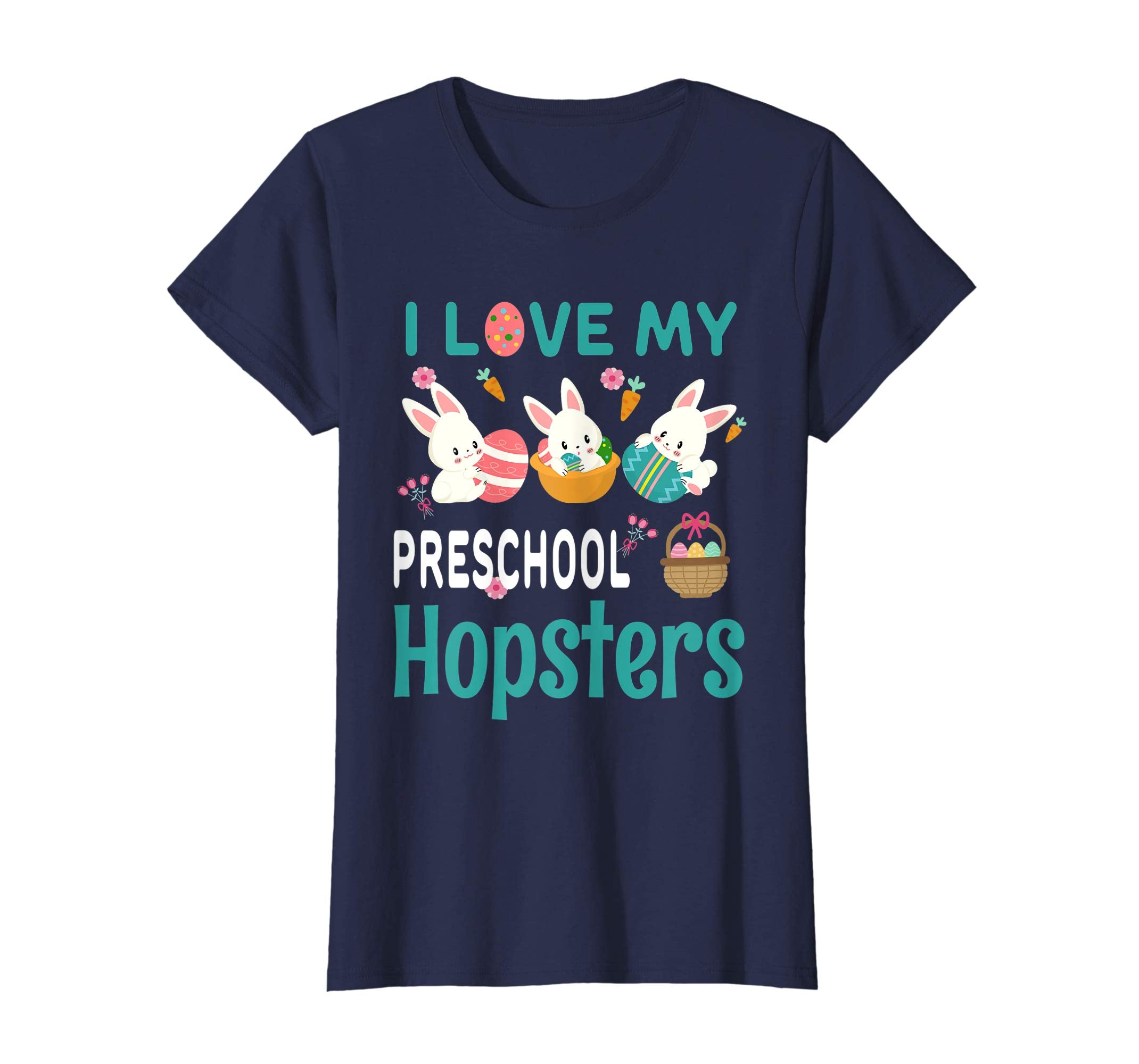 Easter Preschool Teacher Shirt Gift Easter Shirts For Women