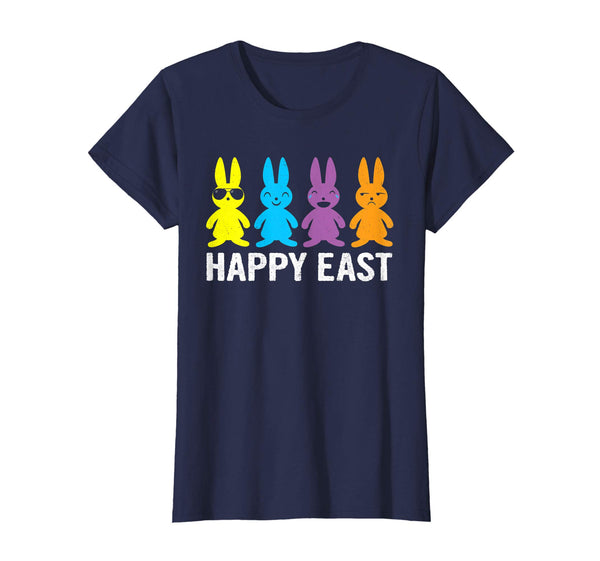 Easter T Shirt Happy Easter Bunny Eggs Tshirt Colorful Gift