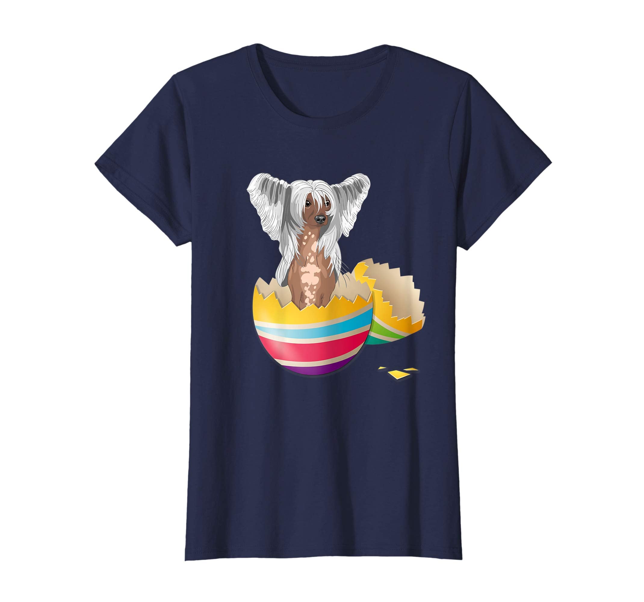 Chinese Crested Hatching From Easter Egg Easter Day Shirt