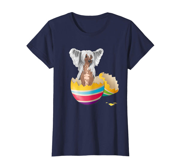 Chinese Crested Hatching From Easter Egg Easter Day Shirt