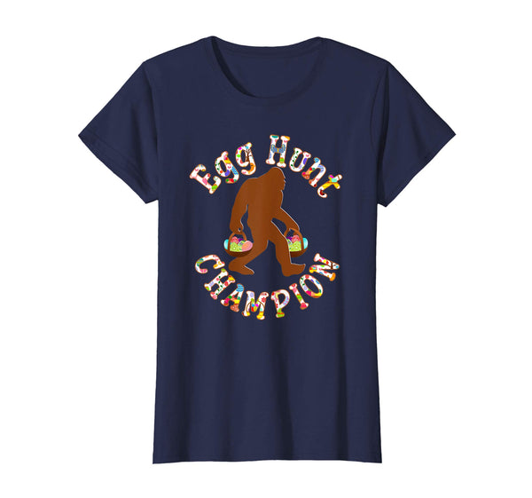 Bigfoot Easter Egg Hunt Champion Funny Gift T-Shirt For Men