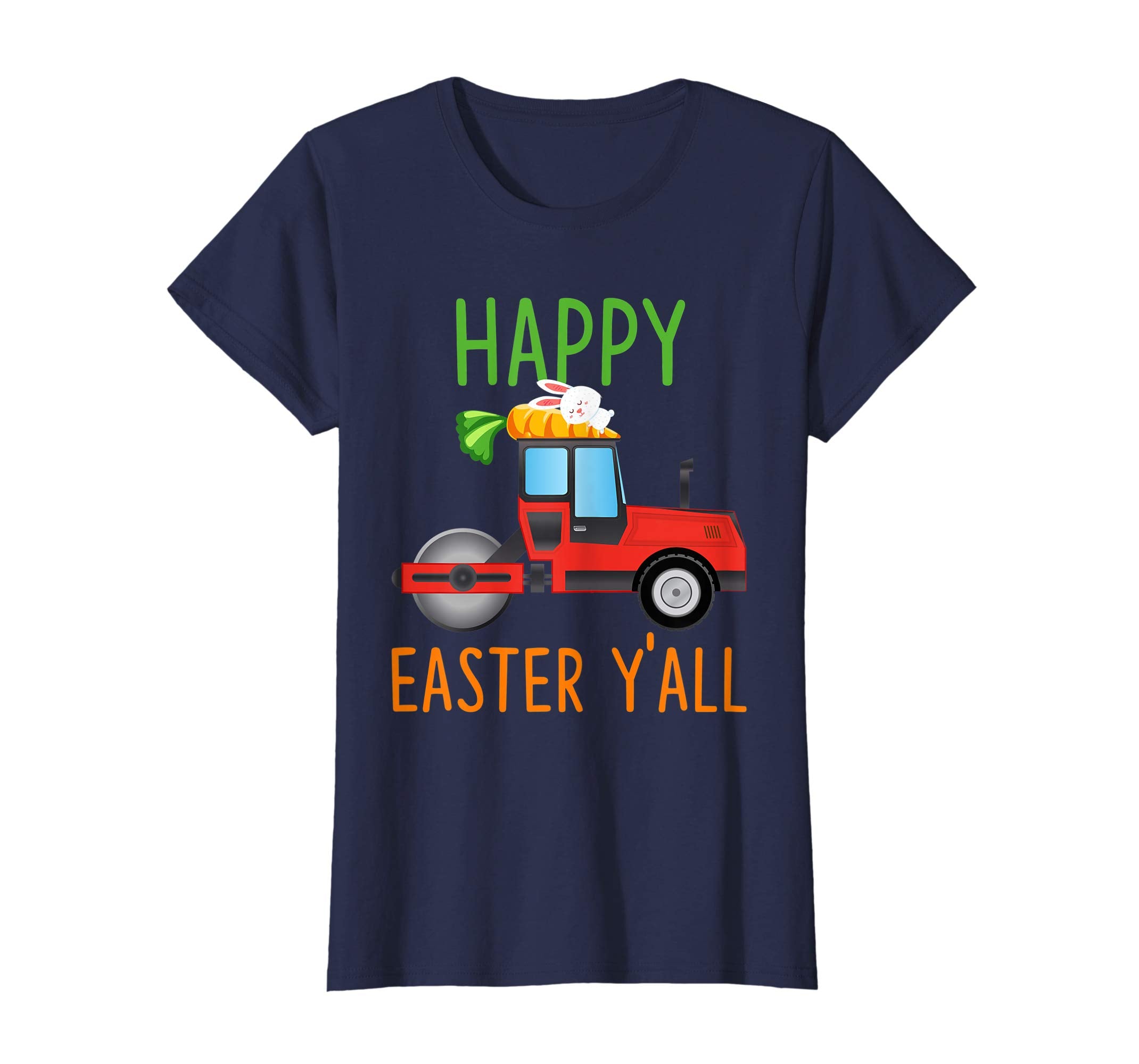 Road-Roller Happy-Easter-Y'all T-shirt Hunting-Season-Egg