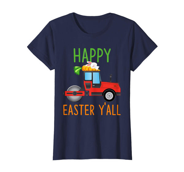 Road-Roller Happy-Easter-Y'all T-shirt Hunting-Season-Egg