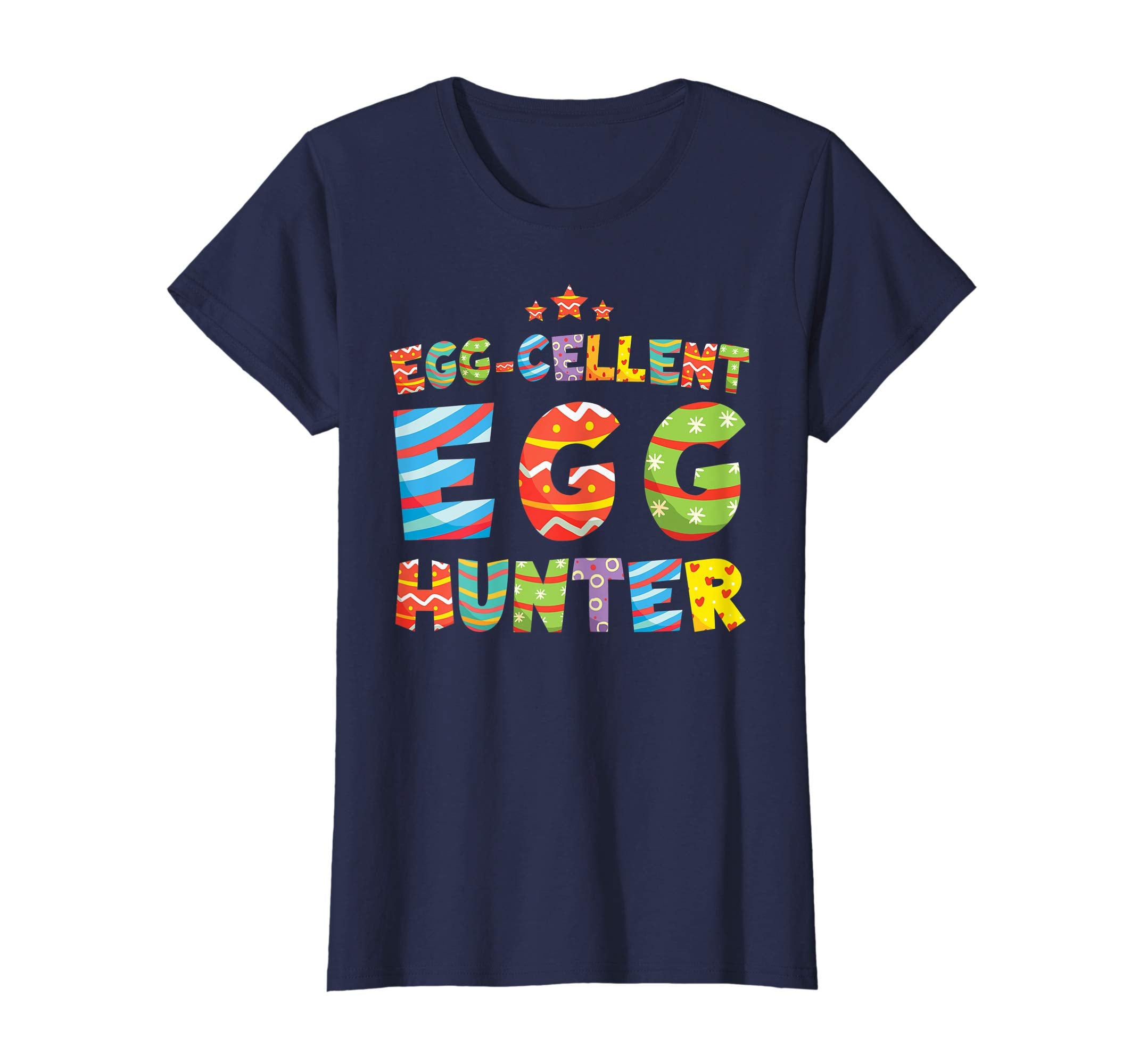 Egg-cellent Hunter Funny Easter Shirt Easter Egg Bunny Shirt