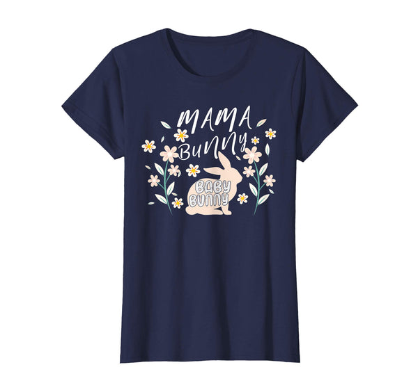 Mama bunny baby bunny Tshirt Rabbit Easter Shirt for kids
