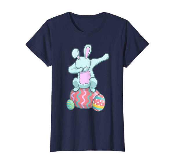 Dabbing Easter Bunny Eggs Gift T Shirt boys girls kids