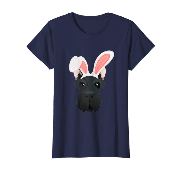 Scottish Terrier Dressed As Easter Bunny Rabbit Ears T-Shirt