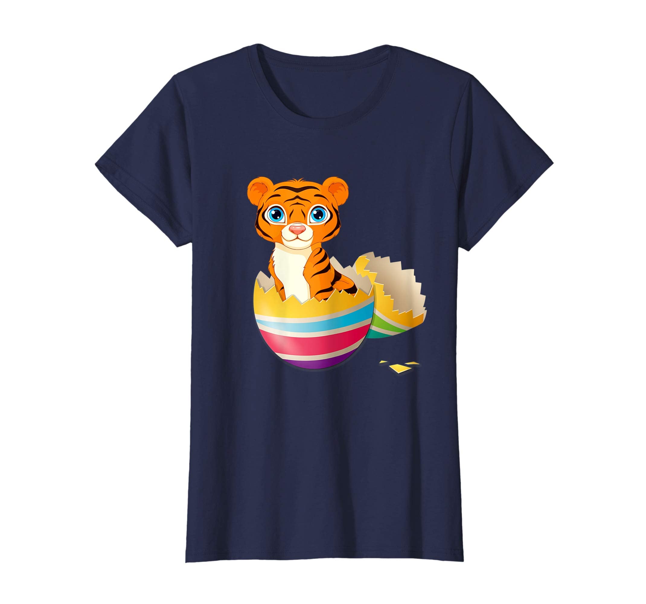 Baby Tiger Hatching From Easter Egg Easter Day Shirt