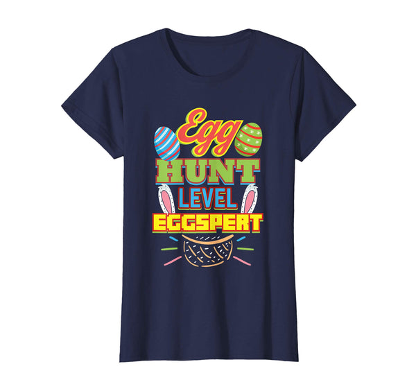 Egg Hunt Level Eggspert Easter T-Shirt