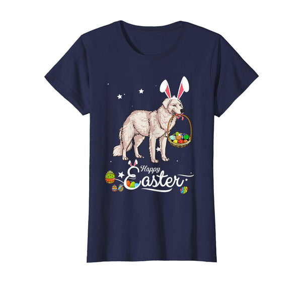 Kuvasz Dog With Bunny Hat Easter Costume T Shirt