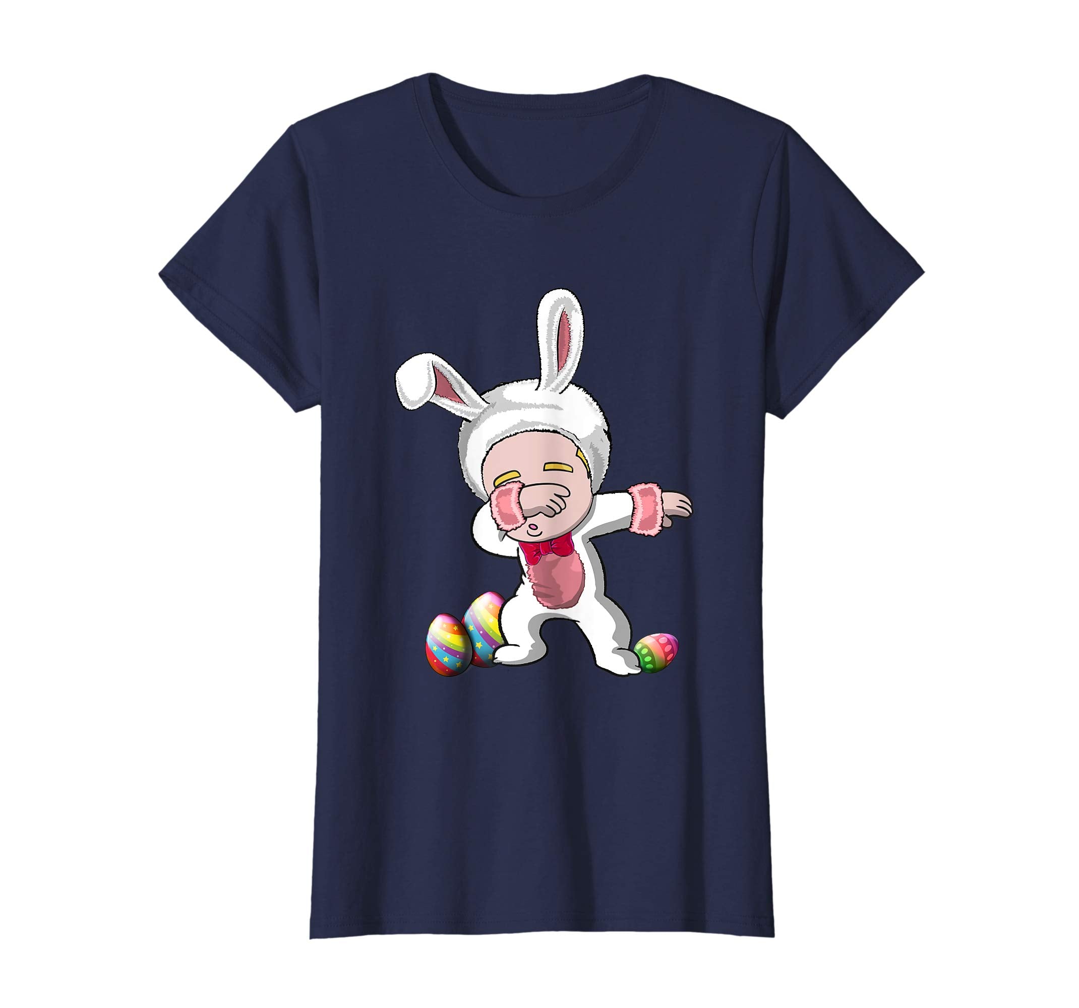 Easter Bunny Kid Dabbing Shirt Funny Easter Gift Boys Girls