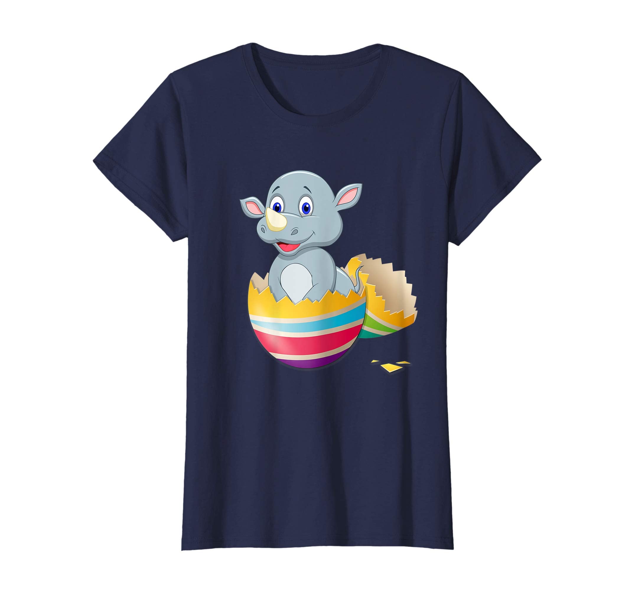 Baby Rhino Hatching From Easter Egg Easter Day Shirt