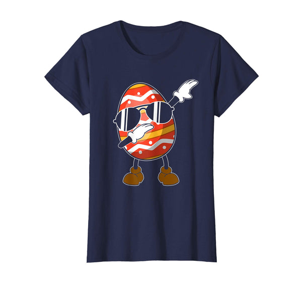 Dabbing Egg Easter Bunny Rabbit T-Shirt Kids Boys Girls
