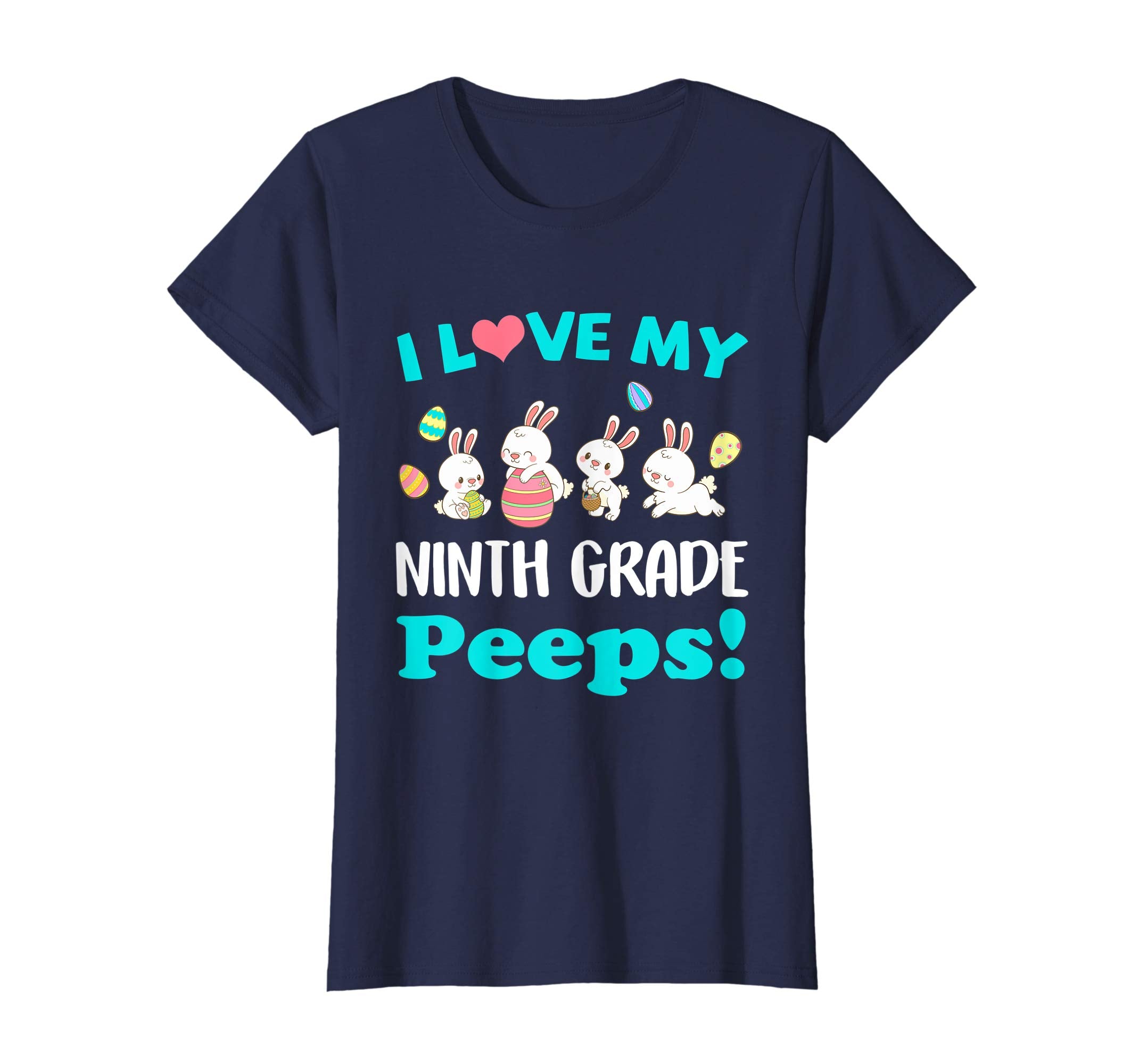 I Love My Ninth Grade Peeps Easter Day T-Shirt