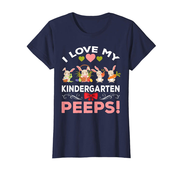 I Love my Kindergarten Peeps Easter Kinder Teacher Shirt