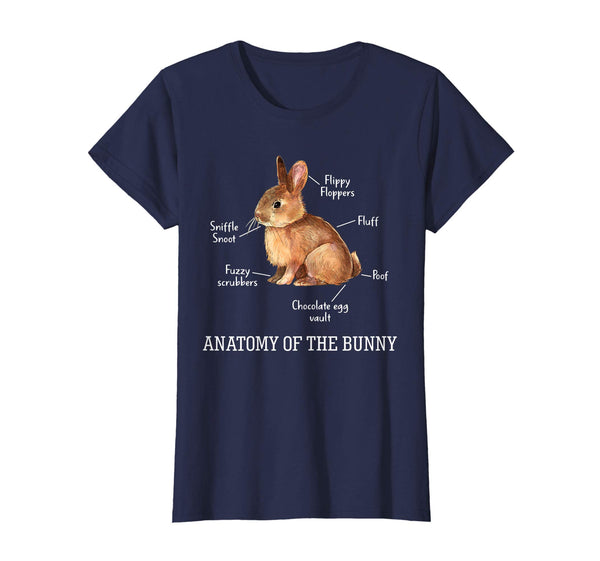 Anatomy Of The Bunny Cute Animal Love Rabbit Easter Funny