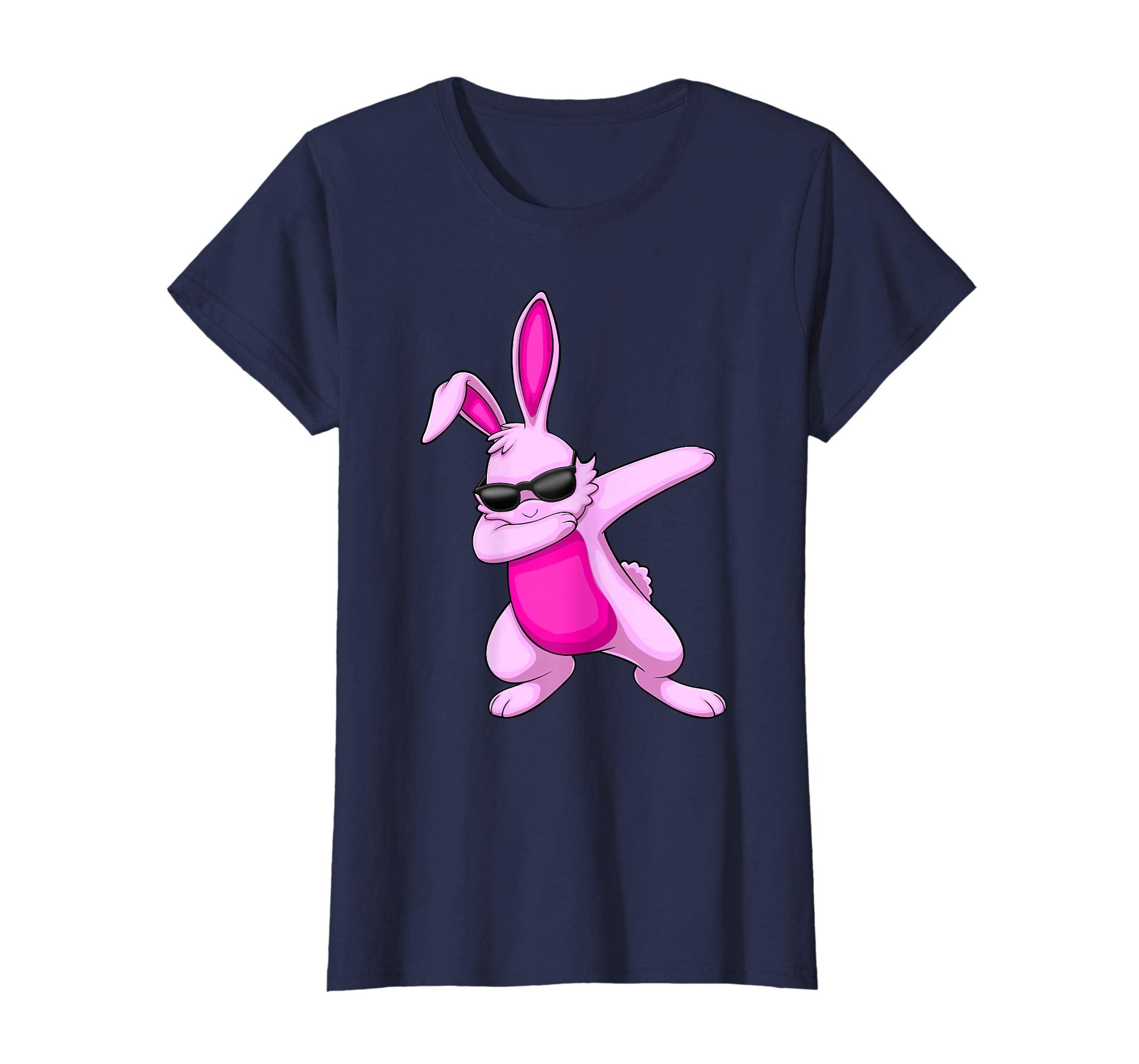 Dabbing Easter Bunny T Shirt Men Kids Boys Girls Basket Eggs