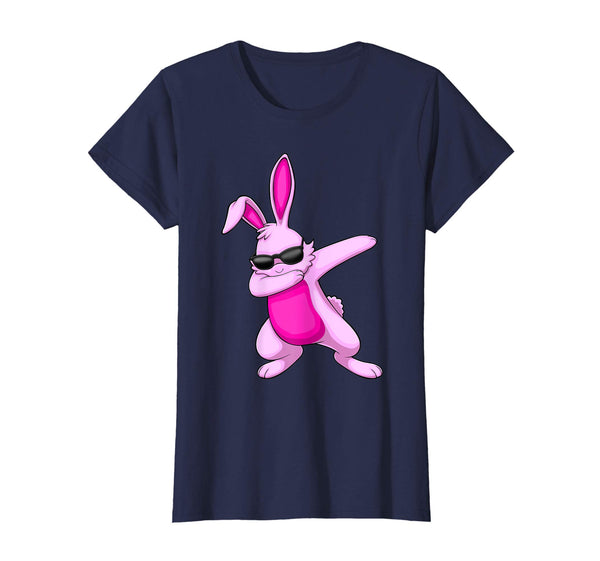 Dabbing Easter Bunny T Shirt Men Kids Boys Girls Basket Eggs