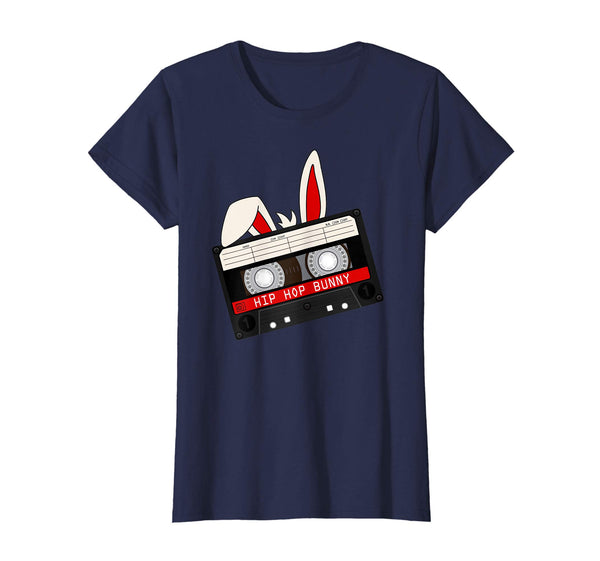 Hip Hop Easter Bunny Cassette Tape T Shirt Retro Vintage Tee