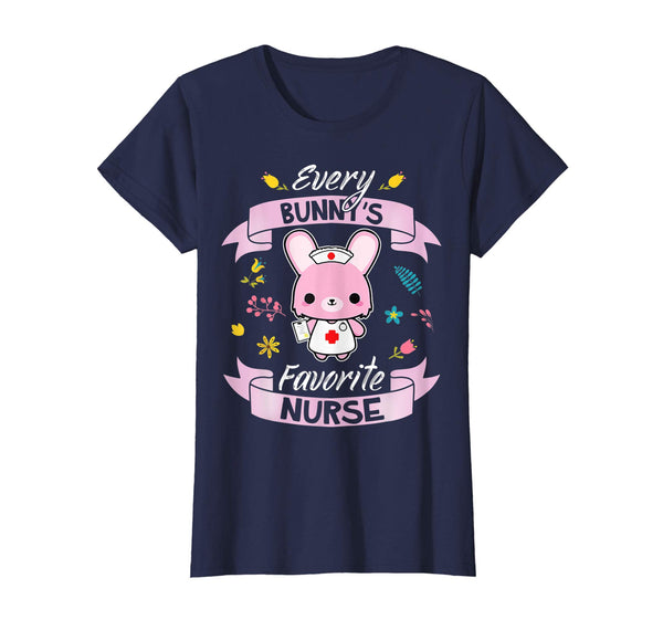 Every Bunnys Favorite Nurse Flower Carrot Easter Day Shirt