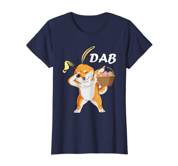 dog Shiba dabbing easter egg shirt