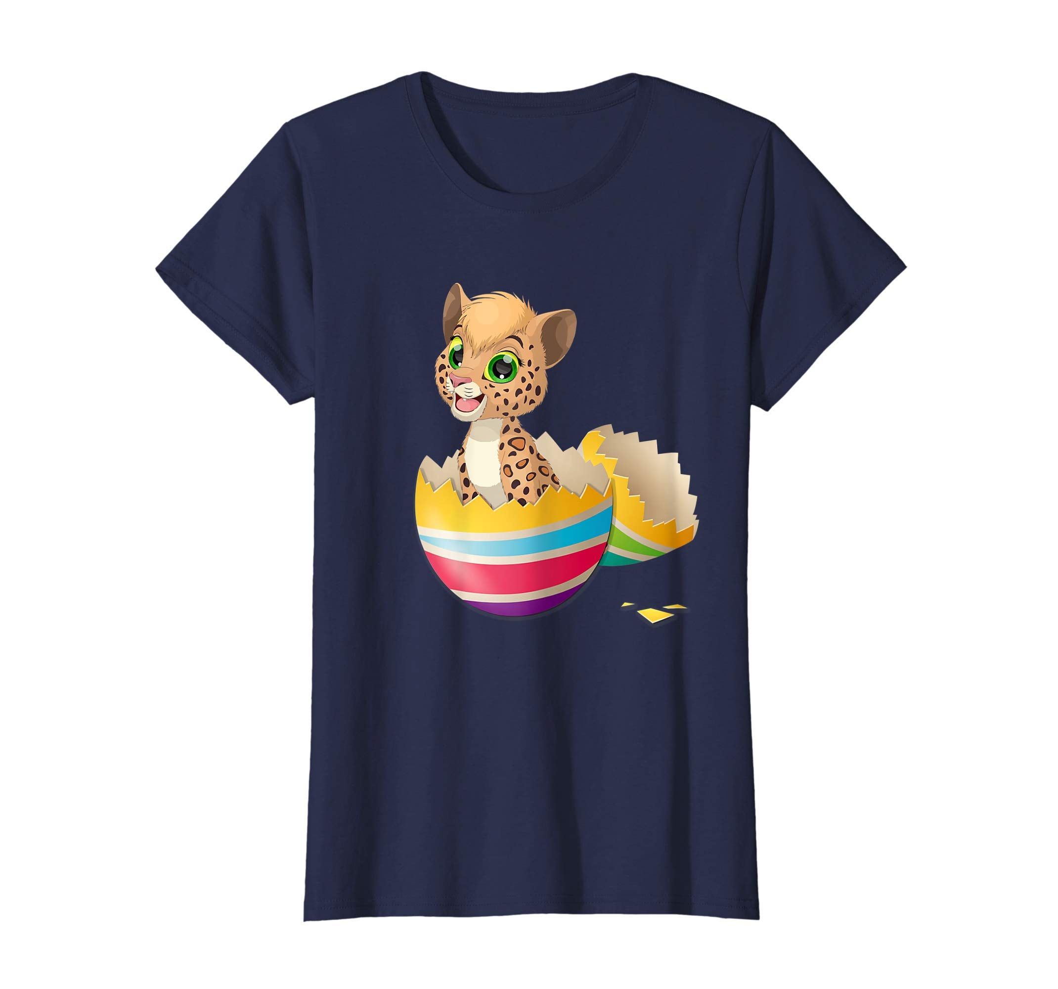 Baby Leopard Hatching From Easter Egg Easter Day Shirt