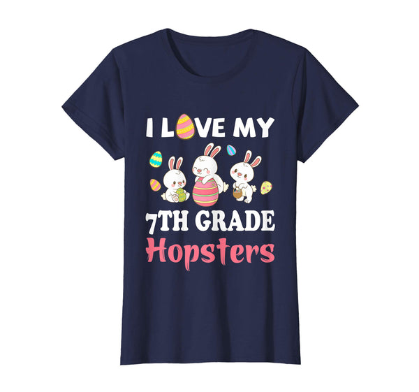 Easter 7th Grade Teacher T-Shirt Gift Easter Day Shirts