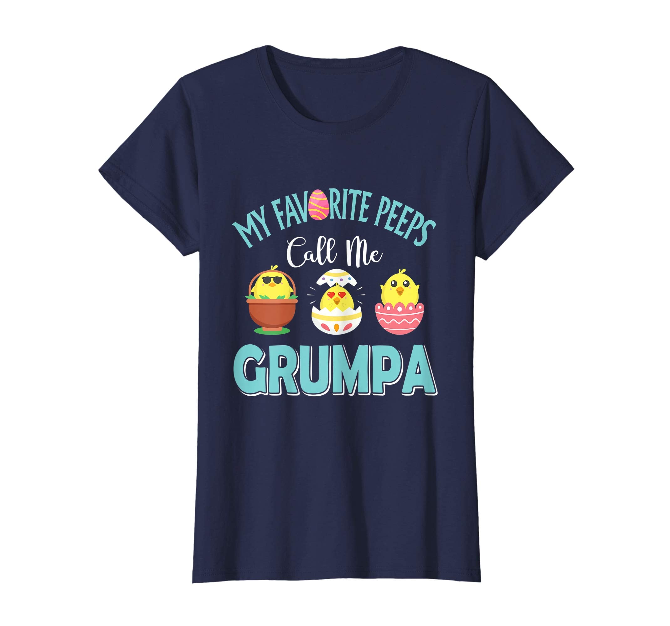 My Favorite Peeps Chicks Call Me Grumpa Easter Shirt