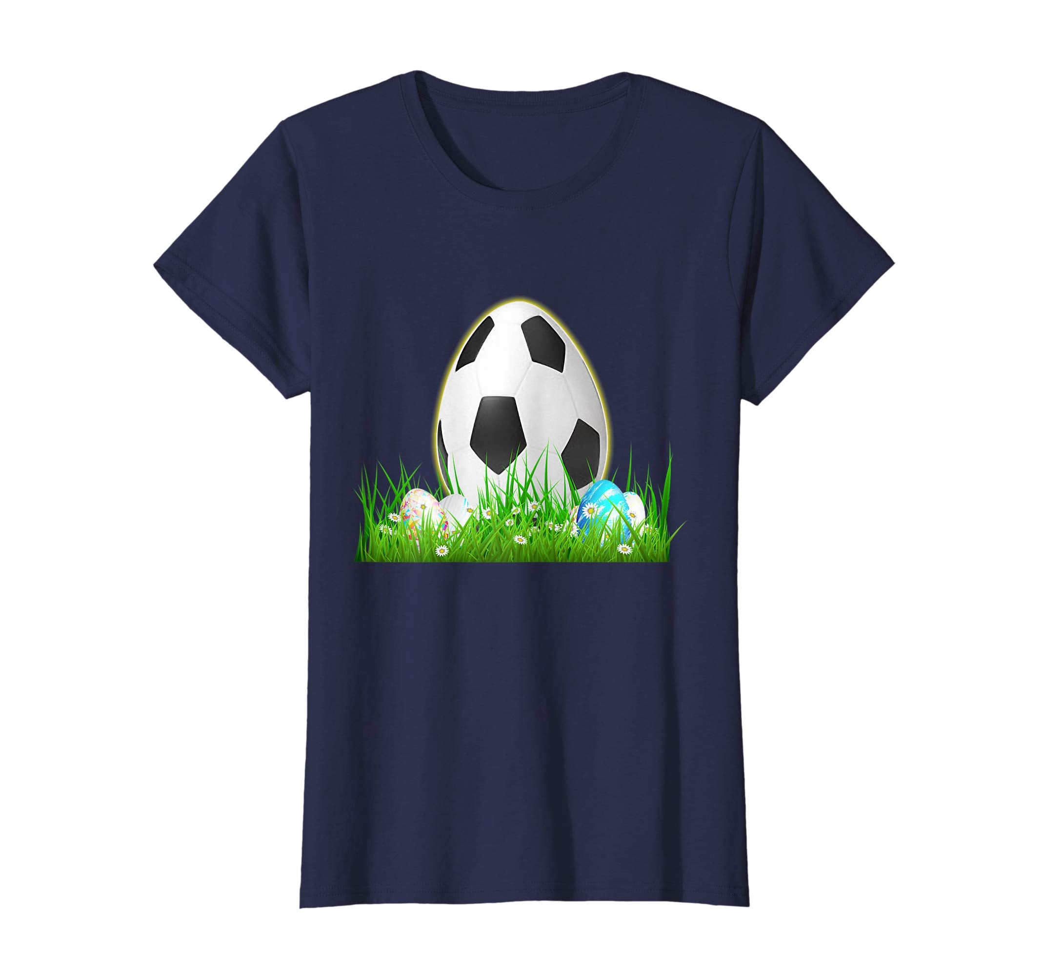 Soccer Egg Easter Cute Jesus Christian T-shirt
