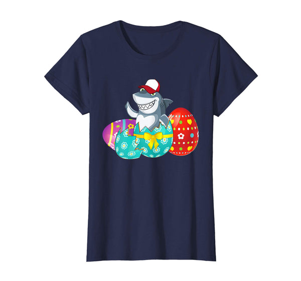 Shark Easter Eggs T-Shirts For Kids Boys Girls