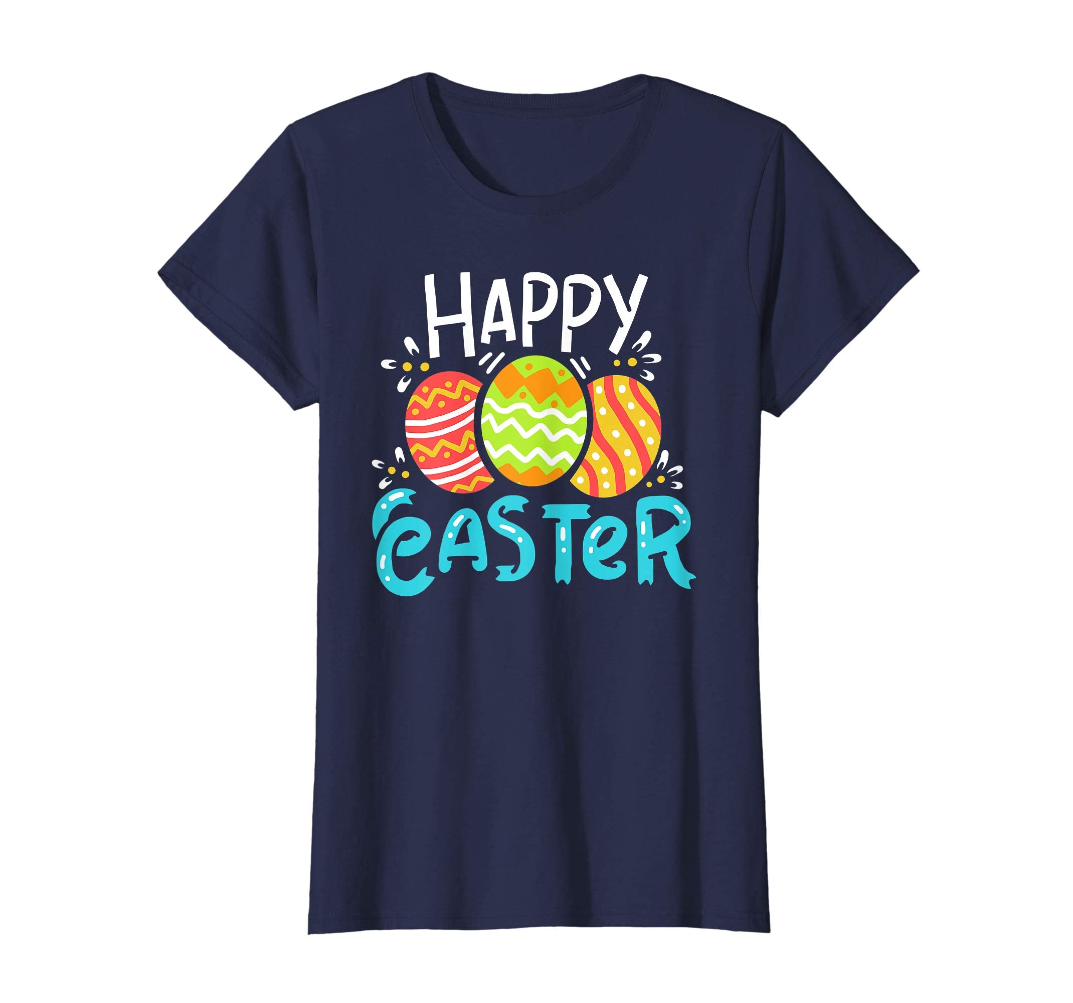 Easter T Shirt Happy Easter Eggs Tshirt Colorful Egg Gift