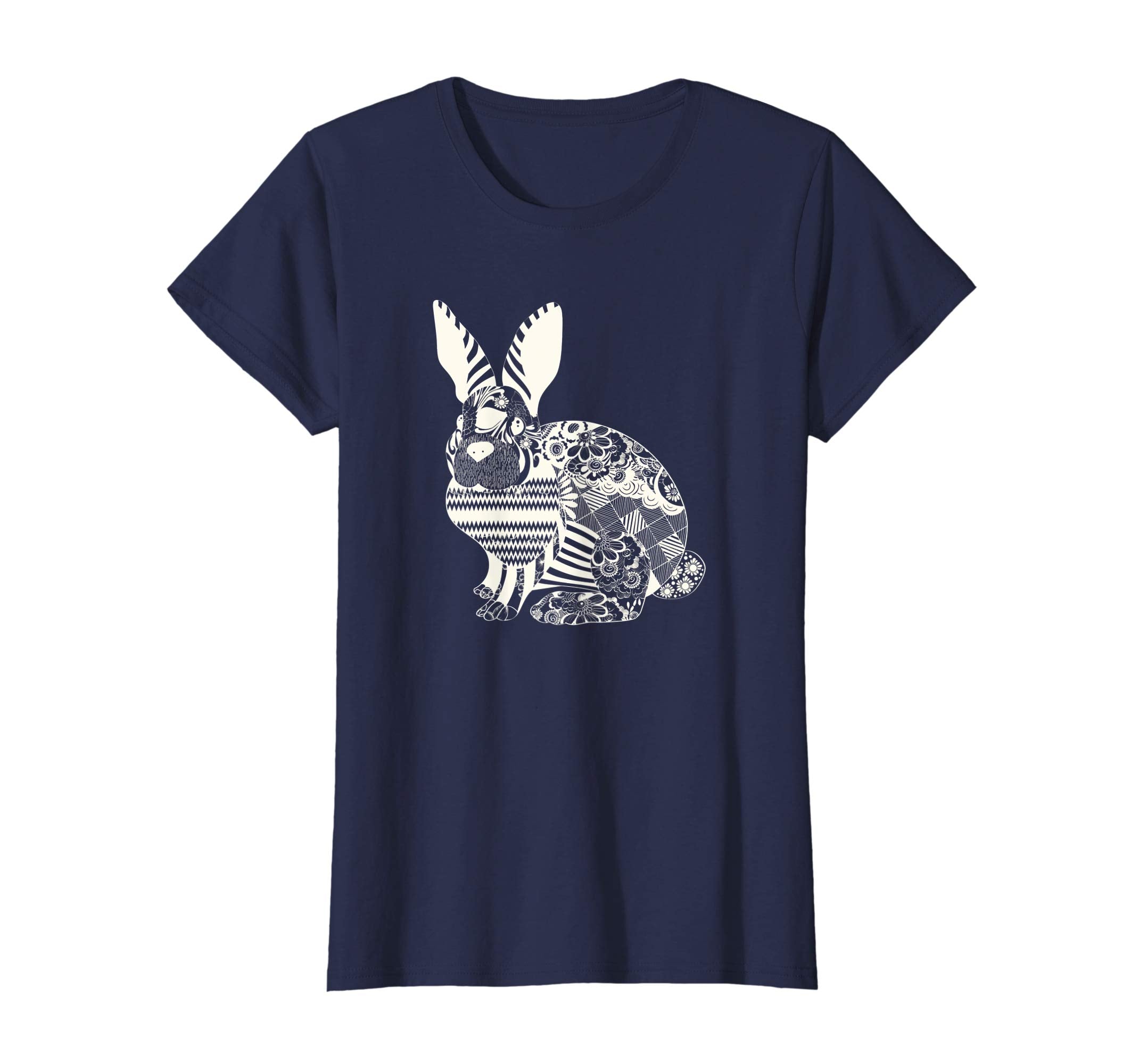 Artistic Ethno EASTER BUNNY Silhouette 1 - Fun T-Shirt