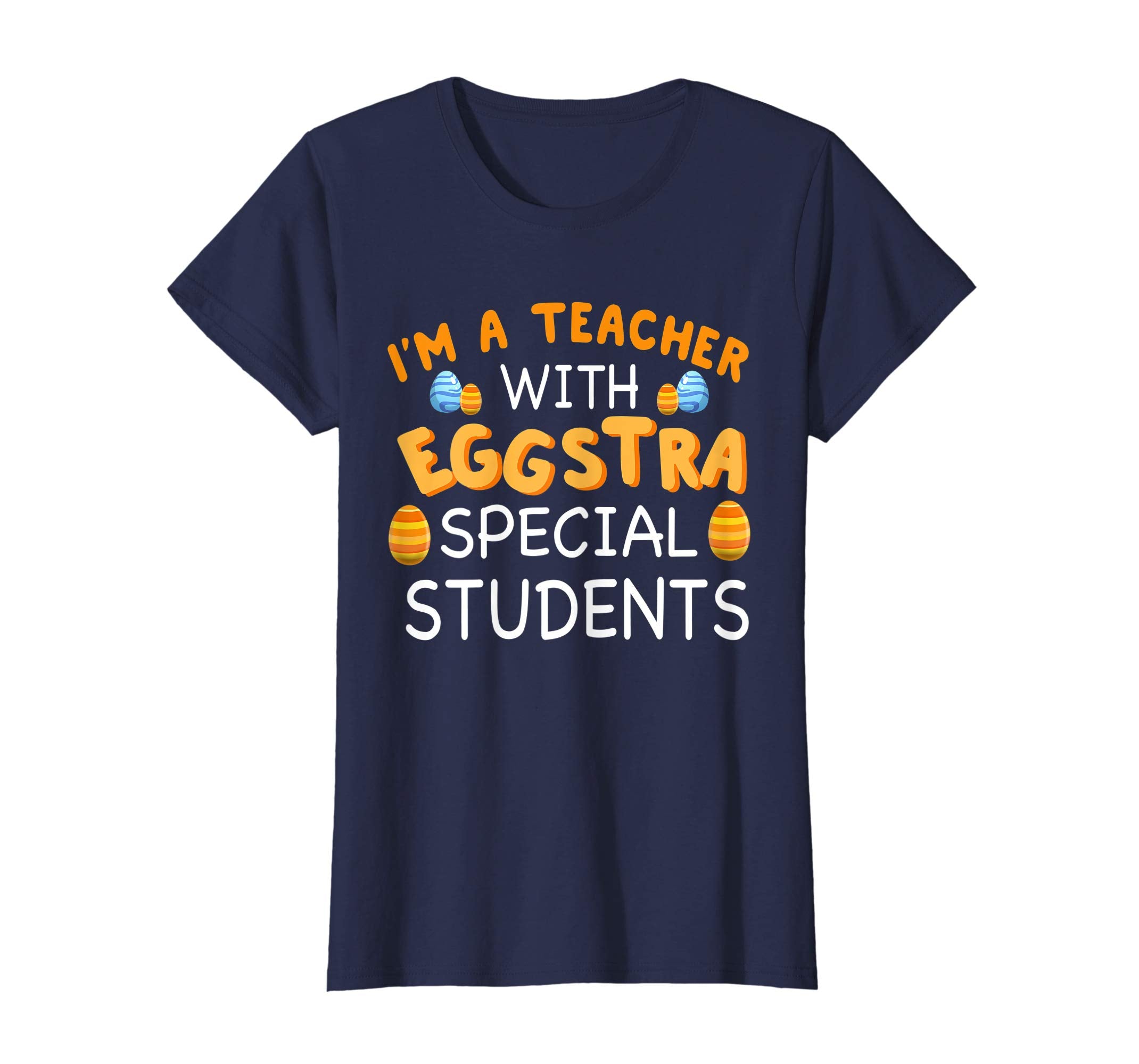 Easter teacher with eggstra special students t shirts gift