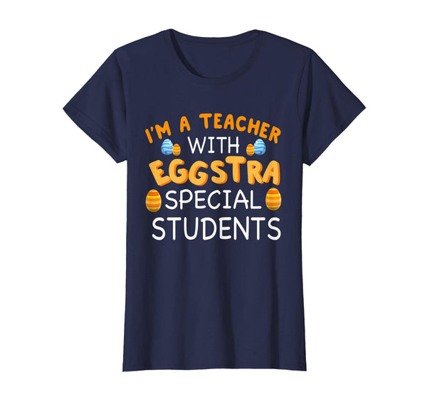 Easter teacher with eggstra special students t shirts gift